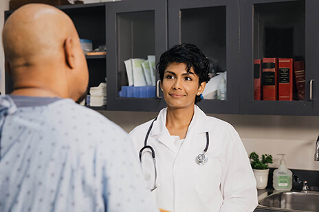 Schedule Appointment doctor and patient in a doctor s office 1 Plexus Health